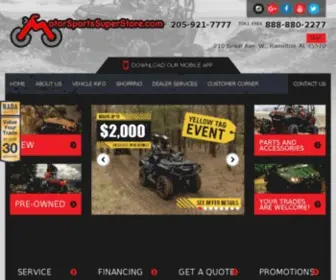 Motorsportssuperstore.com Screenshot