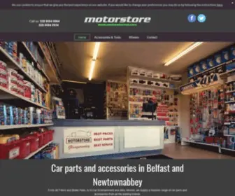 Motorstoreni.com(Car accessory suppliers) Screenshot