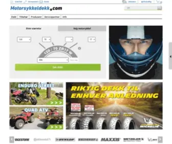 Motorsykkeldekk.com(motorsykkeldekk) Screenshot