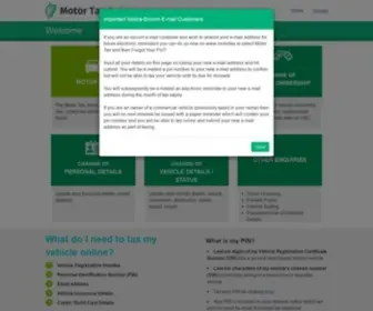 Motortax.ie(Motor Tax Online) Screenshot