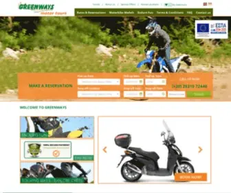 Motortours-Crete.com(Motorbike Rental Crete) Screenshot