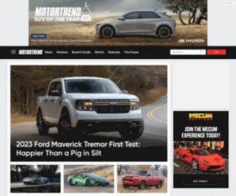 Motortrend.com(New Cars) Screenshot