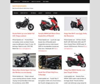 Motorupdate.net(Blog Otomotif Roda Dua Indonesia) Screenshot