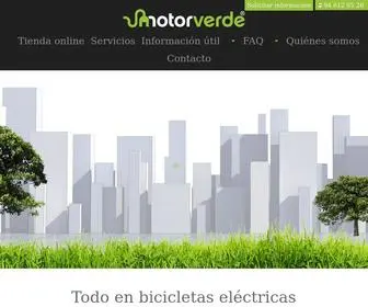Motorverde.es(Bicicletas) Screenshot