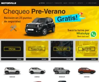 Motorville.com.ar(Concesionario Oficial Jeep & Ram) Screenshot