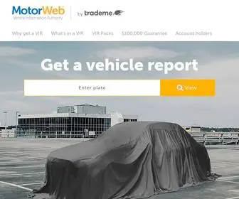 Motorweb.co.nz(Free Basic Vehicle Facts) Screenshot