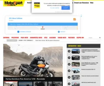 Motorxpert.ro(Site oficial al revistei MotorXpert) Screenshot