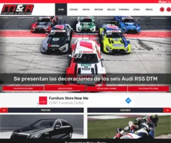 Motoryracing.com(Motor y Racing) Screenshot