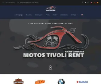 Motos-Tivoli-Rent.eu(Motos Tivoli Rent) Screenshot