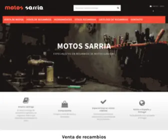 Motosarria.es(Motos Sarria) Screenshot