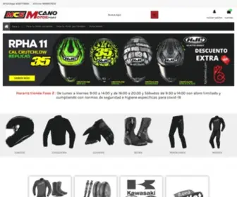 Motoscanosport.com(Tienda de Ropa para Motoristas) Screenshot
