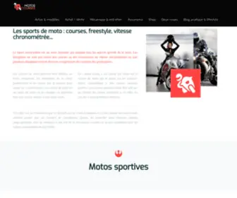 Motoscourses.fr(Tout savoir sur les motos de course) Screenshot