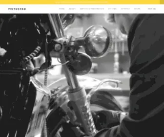 Motoshedseattle.com(Motoshed Seattle) Screenshot