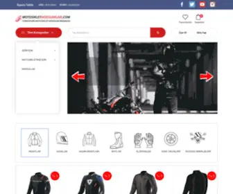 Motosikletaksesuarlari.com(Motosiklet Aksesuarları) Screenshot