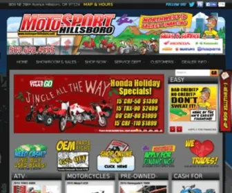 Motosporthillsboro.com Screenshot