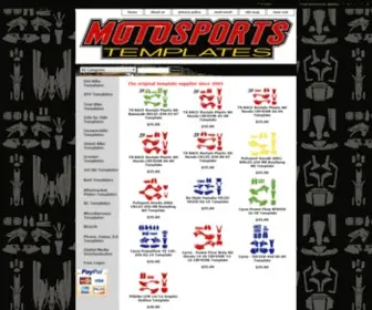 Motosportstemplates.com(Templates snowmobile atv dirt bike side by side) Screenshot