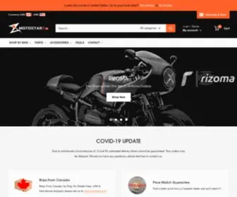 Motostarz.ca(Motostarz Canada) Screenshot