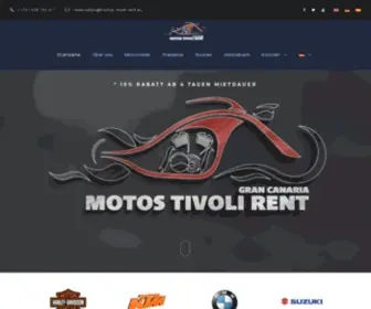 Motostivolirent.net(Motos Tivoli Rent) Screenshot