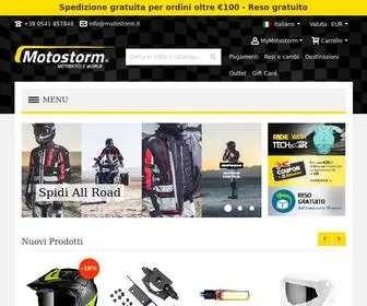 Motostorm.it(Abbigliamento Moto Caschi ed Accessori) Screenshot