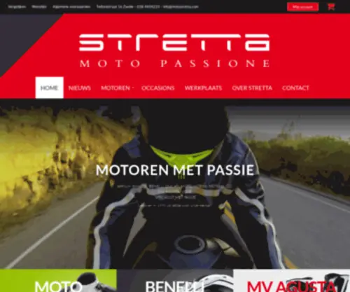 Motostretta.com(Moto passione) Screenshot