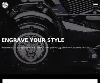 Mototattoo.com.mx(Covers grabados y más para el biker de verdad) Screenshot