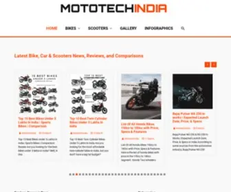 Mototechindia.com(MotoTech India) Screenshot