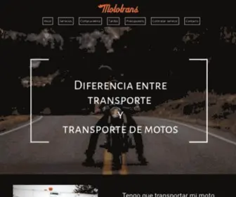 Mototrans.com(Transporte de motos MOTOTRANS) Screenshot