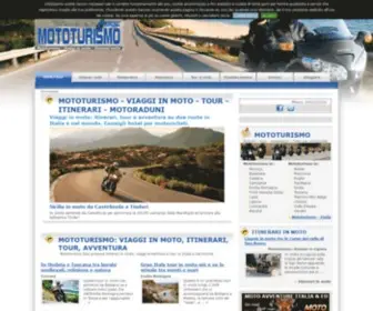 Mototurismodoc.com(Mototurismo e viaggi in moto) Screenshot