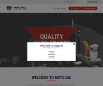 Motovac.com(MOTOVAC Group) Screenshot