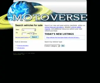 Motoverse.com(Buy Used Cars) Screenshot