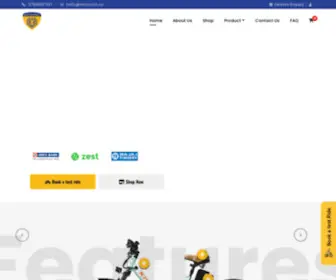 Motovolt.co(India's First Multi Utility Smart Electric Scooter) Screenshot