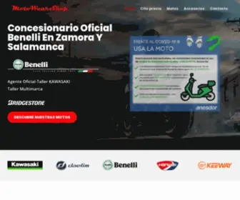 Motowearshop.com(Inicio) Screenshot