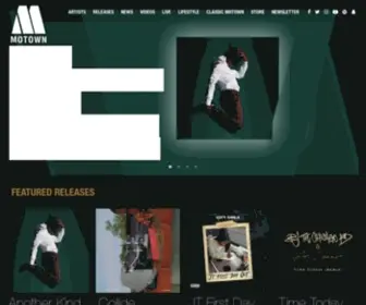 Motown.com(Motown Records) Screenshot