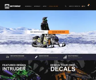 Motowrap.com(Wraps with Perfect fitting) Screenshot