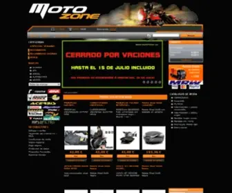 Motozone.es(Tu tienda de motos) Screenshot