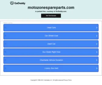 Motozonespareparts.com(Motozonespareparts) Screenshot