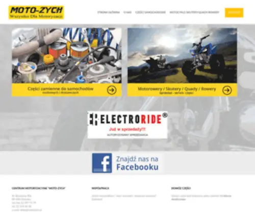 Motozych.pl(Centrum Motoryzacyjne Moto) Screenshot