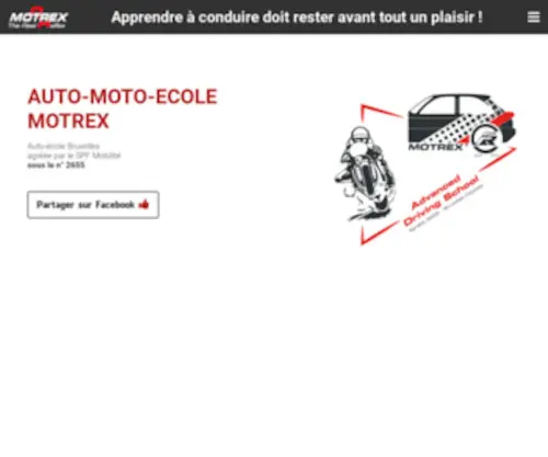 Motrex.be(Nos permis) Screenshot