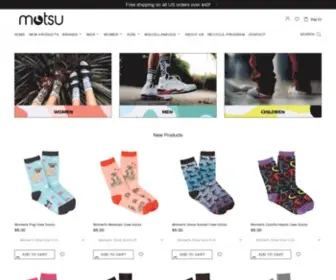 Motsusocks.com(Motsu Socks) Screenshot