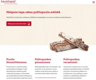 Mottinetti.fi(Helpoin tapa hankkia polttopuuta) Screenshot