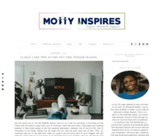 Mottyinspires.com(Motty Inspires) Screenshot