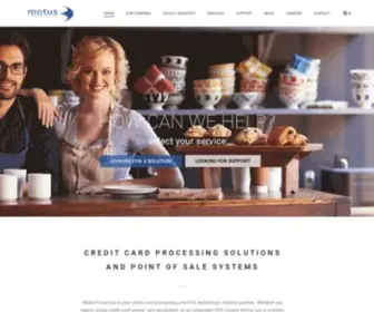 Motuscc.com(Credit Card Processing and Point of Sale Systems) Screenshot