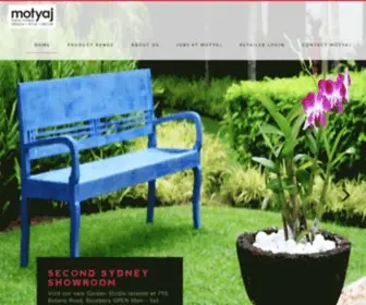 Motyaj.com.au(Motyaj Garden Studio) Screenshot