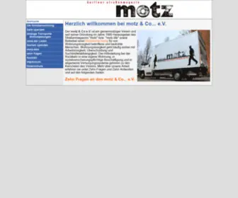 Motz-Berlin.de(Motz-berlin Startseite) Screenshot