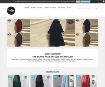 Mouhajiroun.com(Jilbab) Screenshot