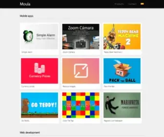 Moula.com.ar(Mobile apps & web development) Screenshot