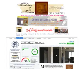 Mouldingmasters.com(Moulding Masters) Screenshot