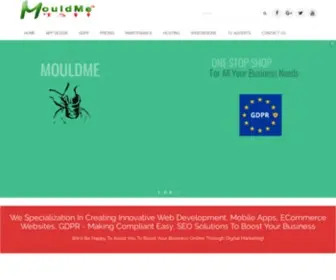 Mouldme.com(Website design company) Screenshot