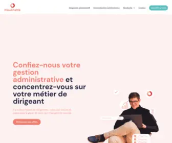 Moulinette-Gestion.com(Gestion administrative pour les entreprises à Toulouse) Screenshot