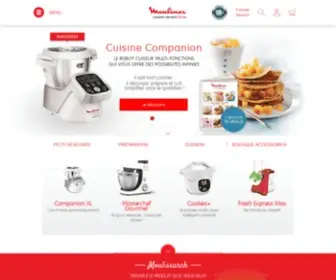 Moulinex.ch(Moulinex Suisse page d'accueil) Screenshot